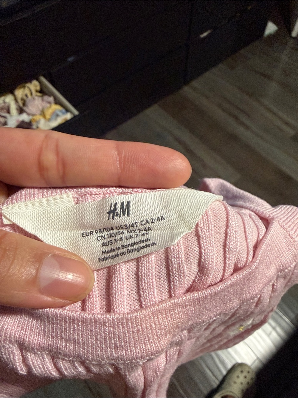 H&M Pink Ribbed Tank & Ruffle Shorts Set - Picture 2 of 3